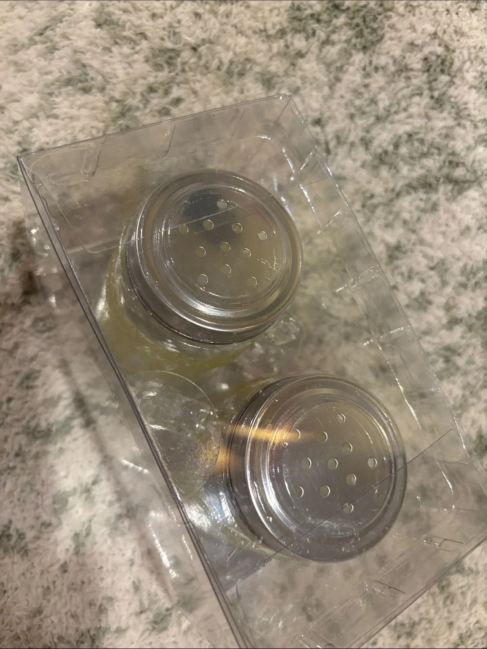 Willow & Reed Olive Bush Botanical Salt n Pepper Shaker Set of 2 Mason Jar NWT